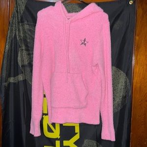 Jeffree Star Pink teddy hoodie
